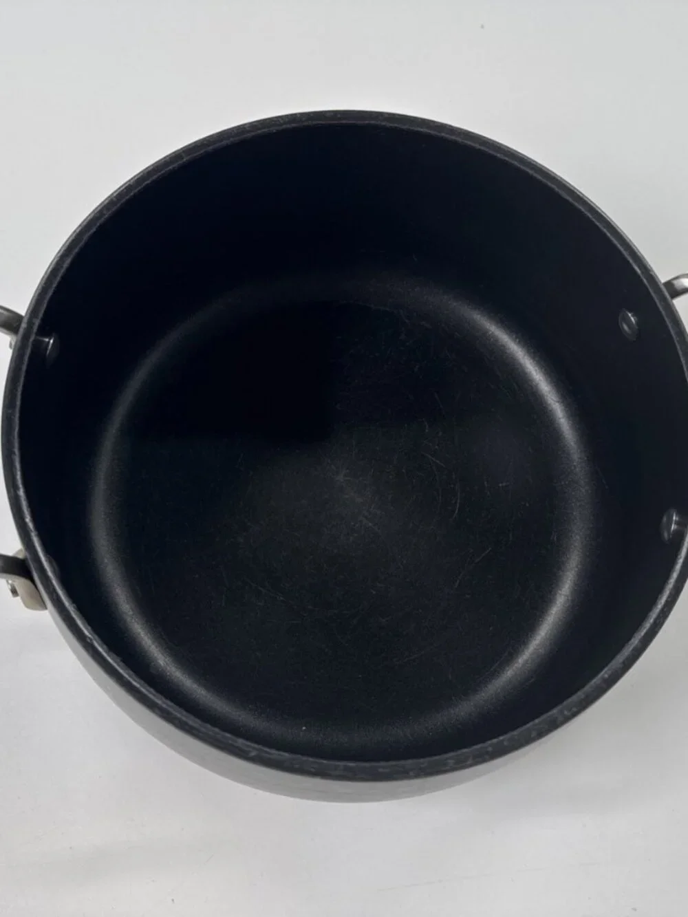 All-Clad Non Stick 4 Quart Stock Pot Double Handle Pan with Glass Lid All Clad